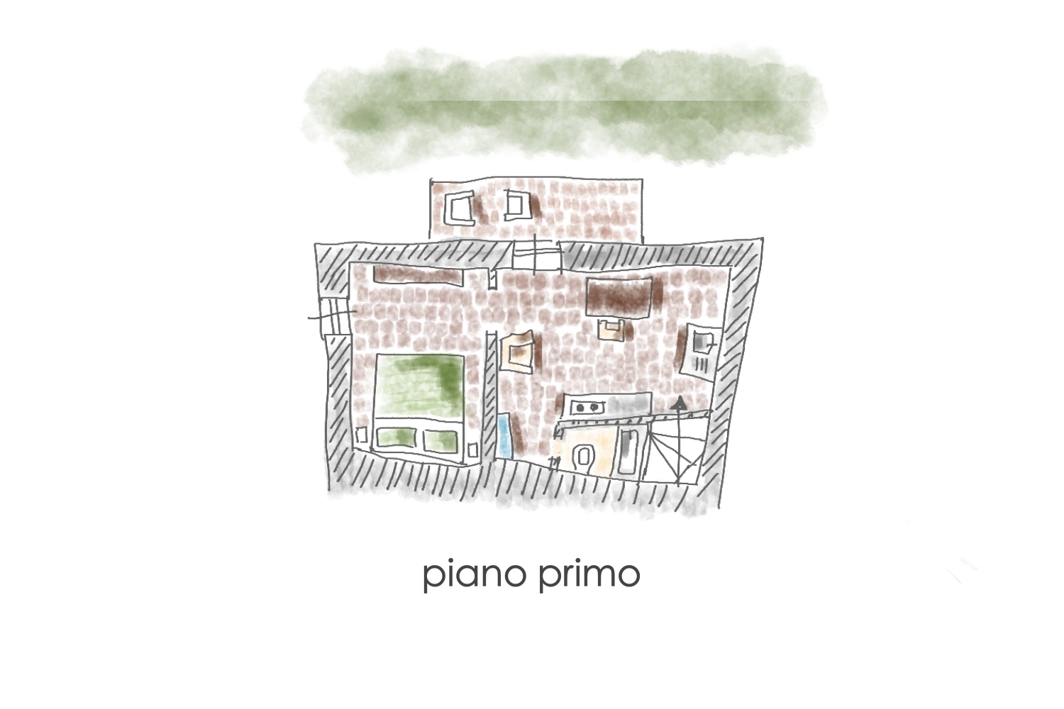 Trincheri Piano Uno Casa Uno Con Mobili (1)